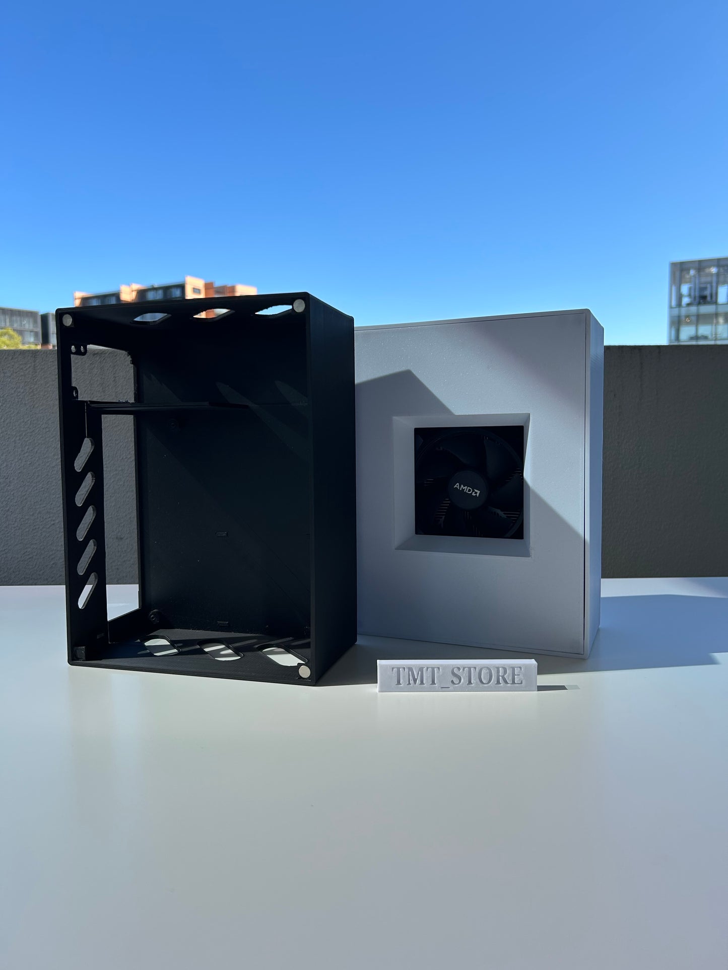Mini itx pc case supports flex power supply